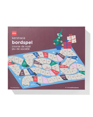 Takkie und Siepie Weihnachtsrennen, Brettspiel - 25300179 - HEMA