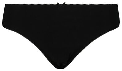 3er-Pack Damen-Slips schwarz/weiß schwarz/weiß - 1000018554 - HEMA