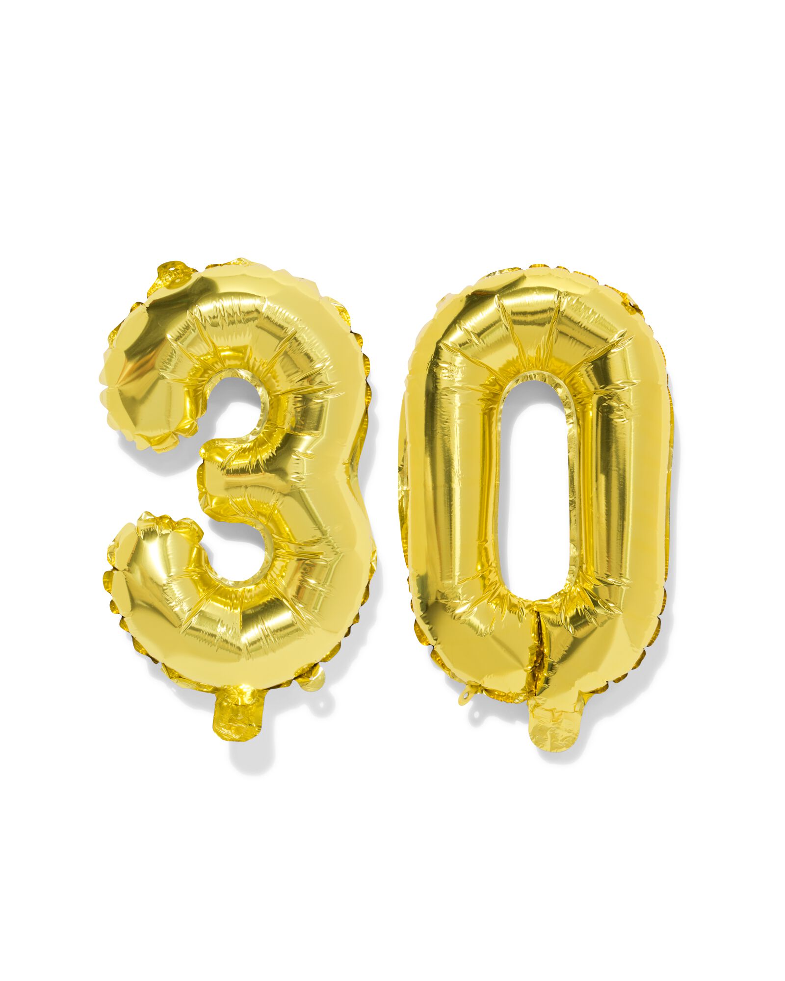 ballon aluminium num&eacute;ro 30 60cm dor&eacute; - 14260018 - HEMA