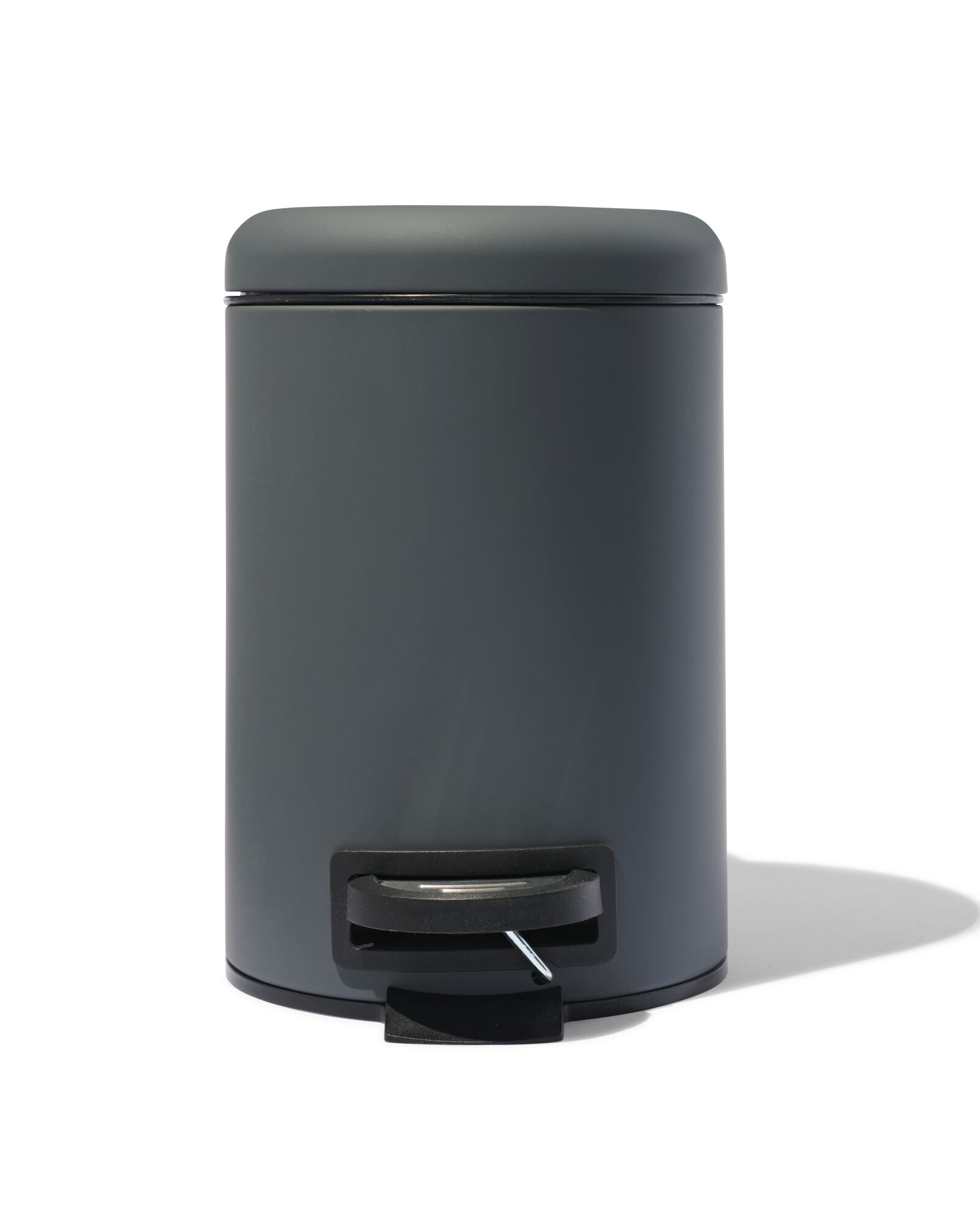 pedaalemmer 3L donkergrijs - 80320044 - HEMA