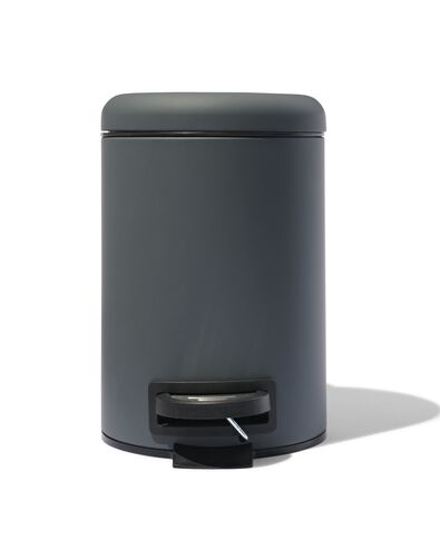 pedaalemmer 3L donkergrijs - 80320044 - HEMA