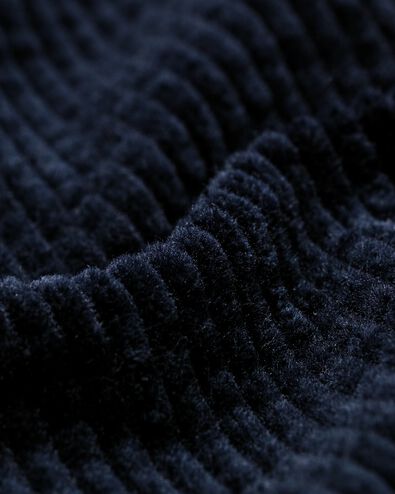 damesjurk Lena corduroy blauw - 36203370BLUE - HEMA