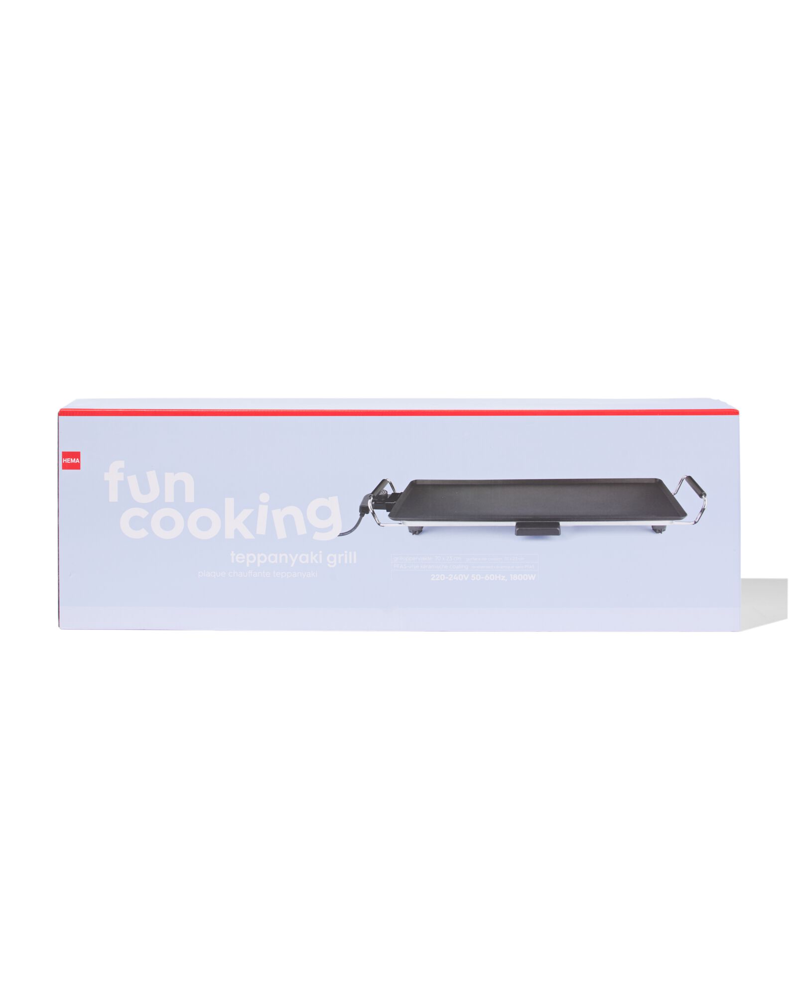 teppanyaki grill 8 personen PFAS-vrij - 80020030 - HEMA