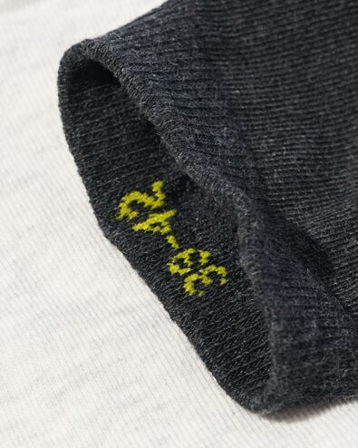 2 paires de chaussettes thermo femme gris chiné 39/42 - 4230717 - HEMA