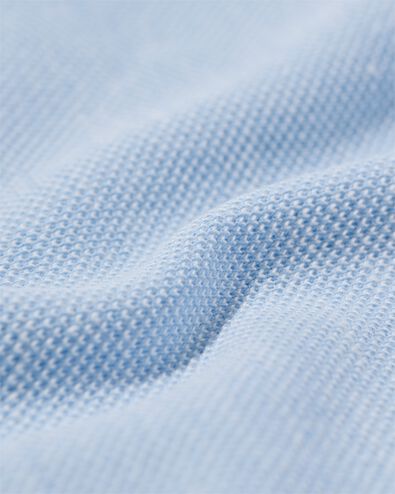 Kinder-Poloshirt, Piqué blau 122/128 - 30786147 - HEMA