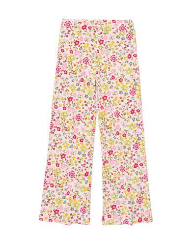 legging enfant &eacute;vas&eacute; fleurs &eacute;cru &eacute;cru - 30842117ECRU - HEMA