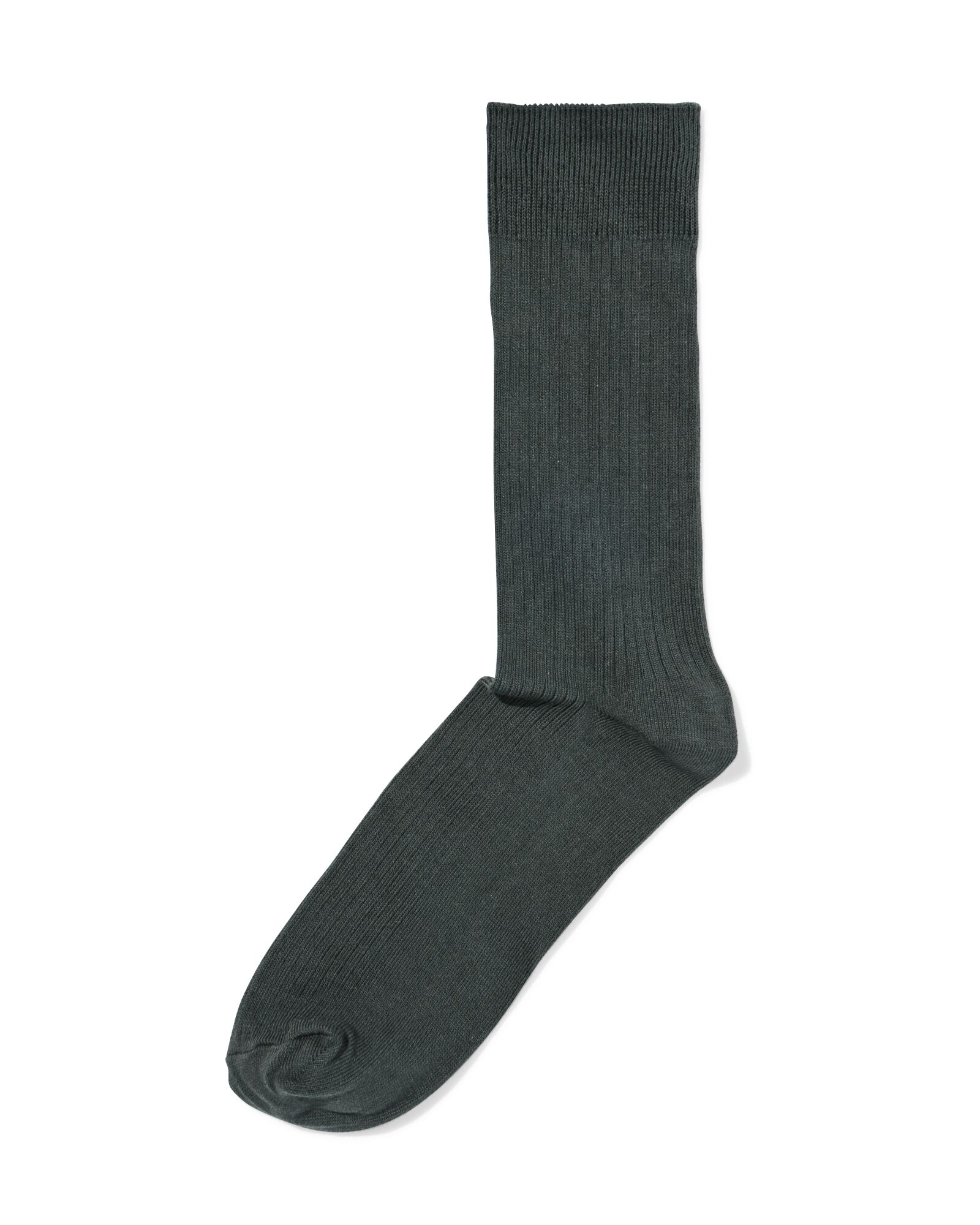 Herrensocken, gerippt dunkelgrau - 4150375DARKGREY - HEMA