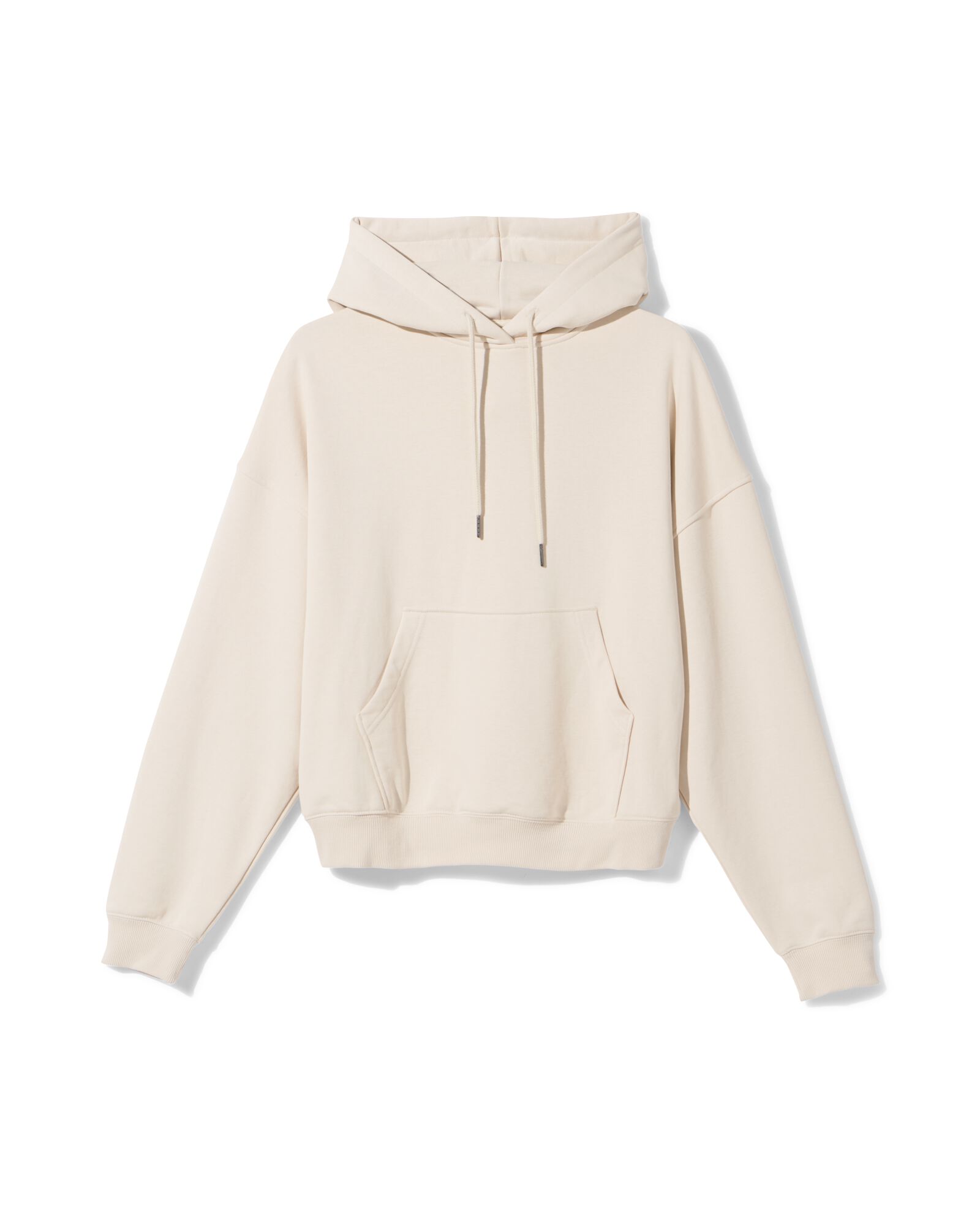 dameshoodie creme creme - 36050255CREAM - HEMA