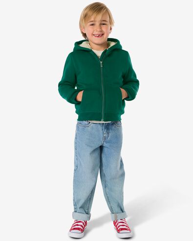 jean enfant coupe d&eacute;contract&eacute;e bleu clair - 30749508LIGHTBLUE - HEMA