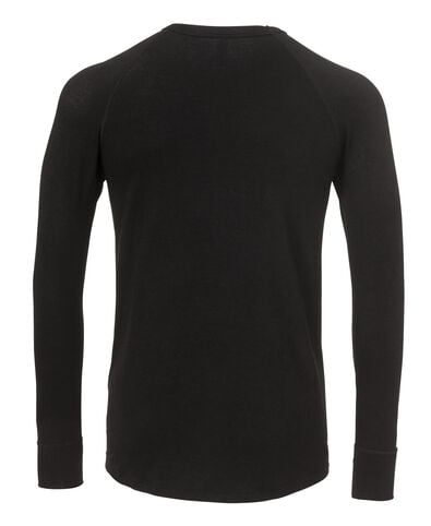 Herren-Thermoshirt schwarz schwarz - 1000000966 - HEMA