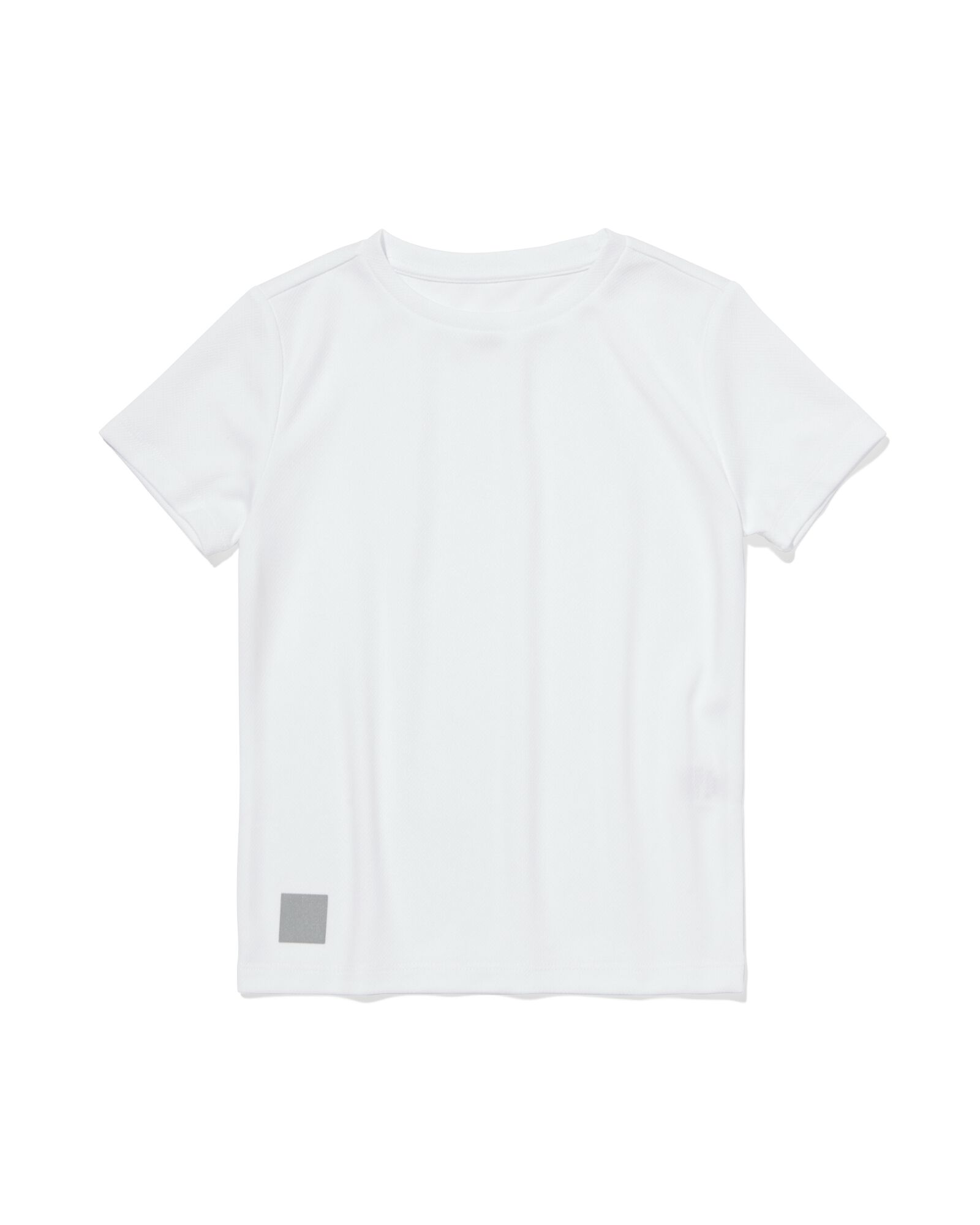 kindersportshirt wit wit - 30670088WHITE - HEMA