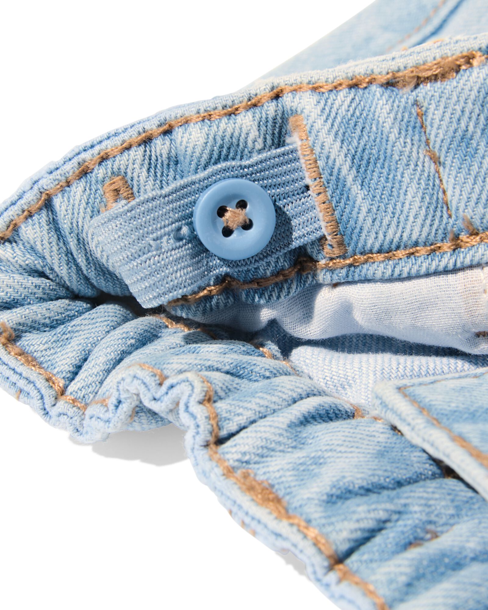 pantalon b&eacute;b&eacute; coupe confortable bleu clair bleu clair - 33185570LIGHTBLUE - HEMA