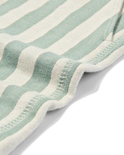 Short enfant coupe classique molleton ray&eacute; vert vert - 30718204GREEN - HEMA