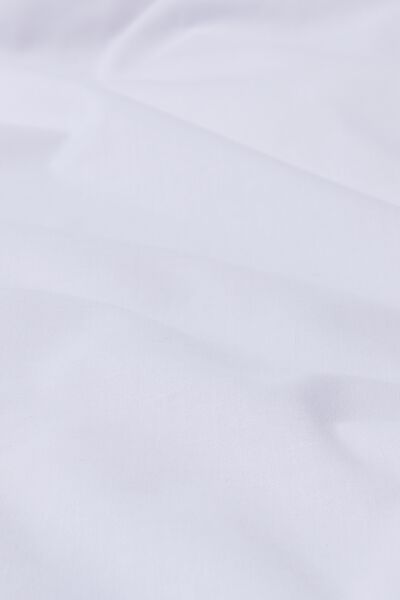 drap-housse - hôtel percale de coton blanc blanc - 1000013994 - HEMA