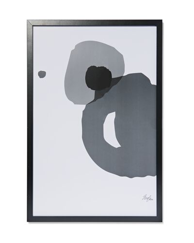 cadre photo 40x60 bois noir 40 x 60 noir - 13621041 - HEMA