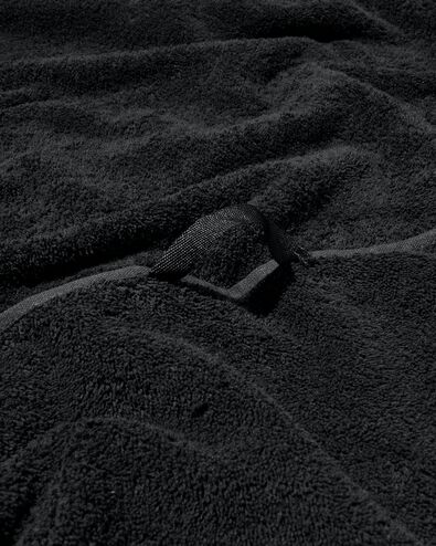 serviette de bain 100x150 qualit&eacute; &eacute;paisse noir noir serviette 100 x 150 - 5230083 - HEMA