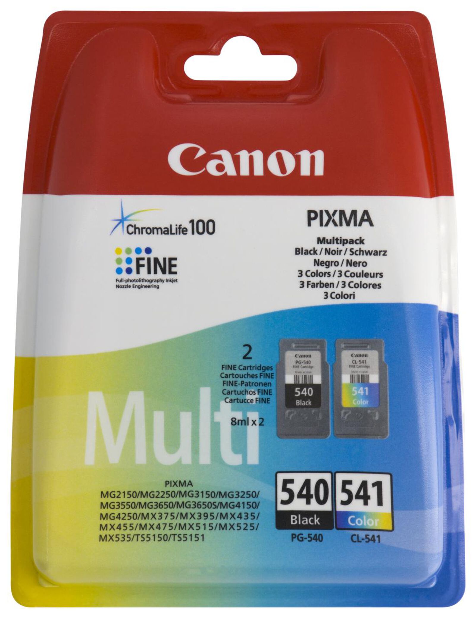 Cartouche Canon PG 540 / CL 541 - Toner Services
