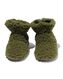 chaussons bébé teddy vert armée 18/19 - 33236852 - HEMA
