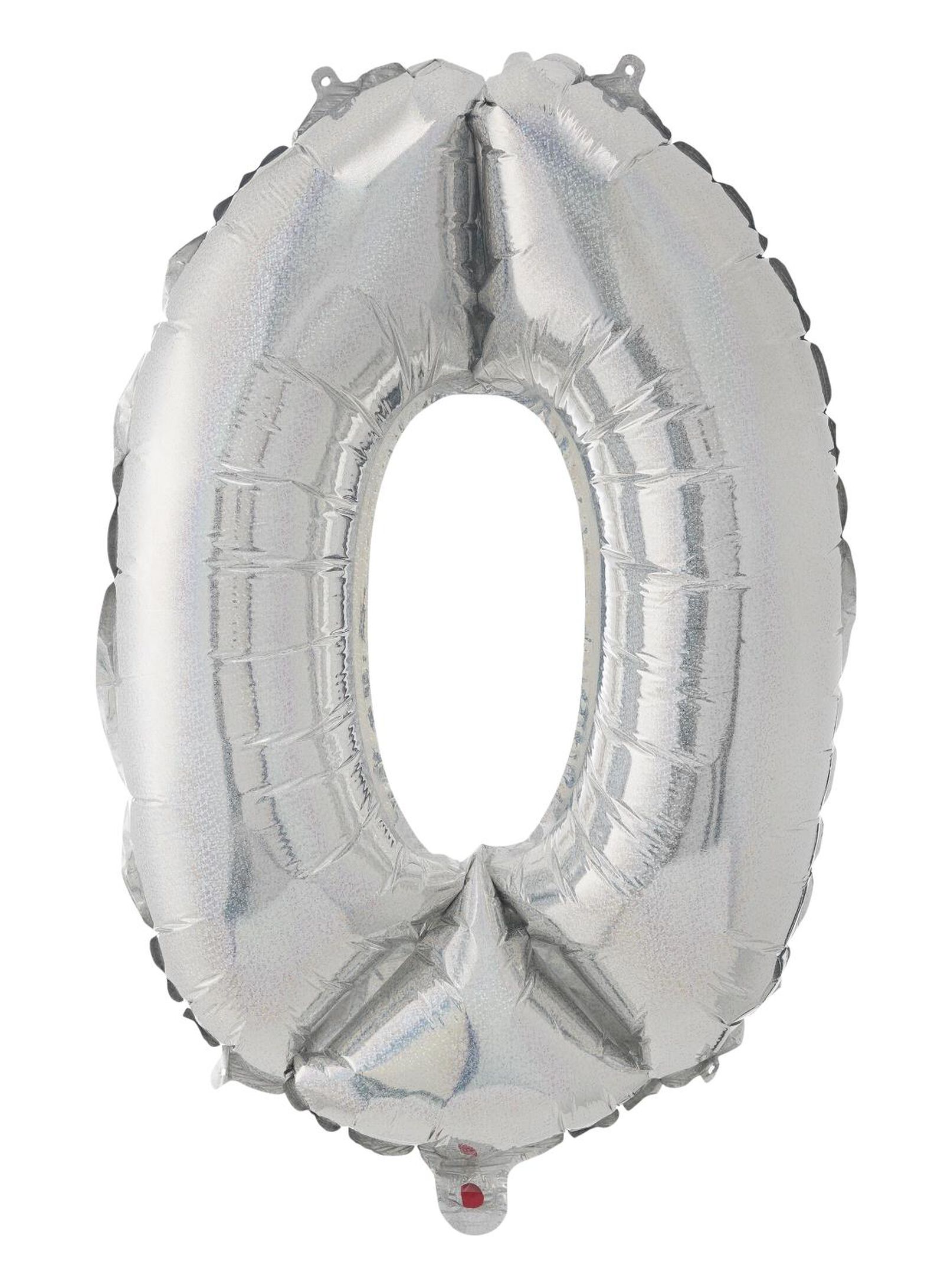 folieballon XL iriserend cijfer 80 ml - 1000016283 - HEMA