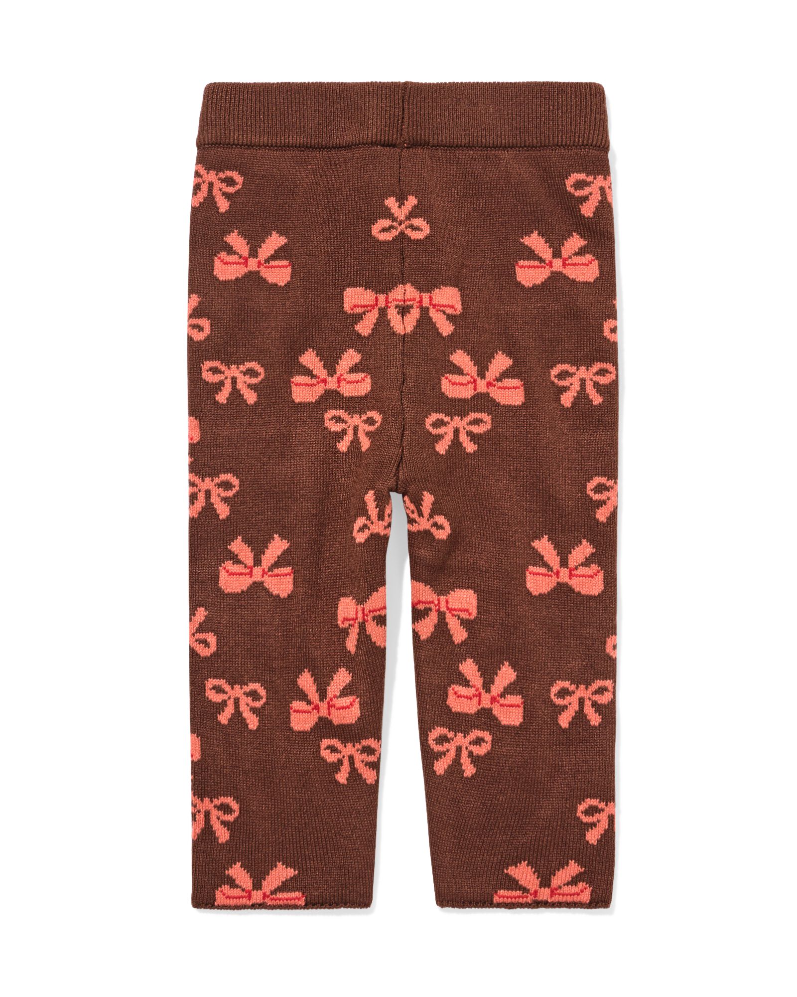 legging b&eacute;b&eacute; n&oelig;uds marron fonc&eacute; marron fonc&eacute; - 33048970DARKBROWN - HEMA