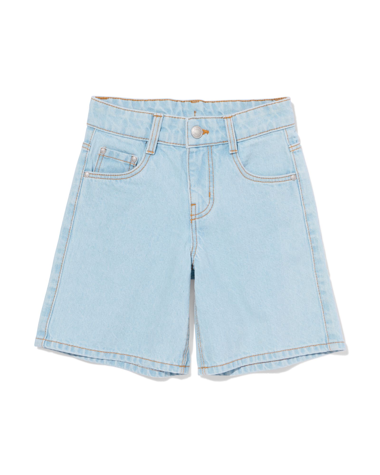 kindershort blauw blauw - 30846115BLUE - HEMA