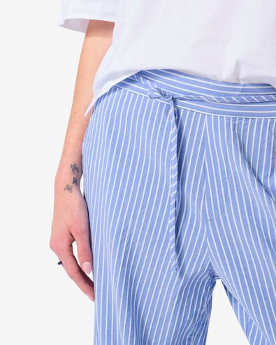 Damenhose Sally, Wide Leg, gestreift bunt - 36219485MULTI - HEMA