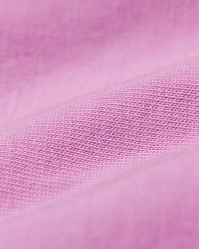 Damen-Kurz-Pyjama Jersey Blumen violett violett - 23401485PURPLE - HEMA