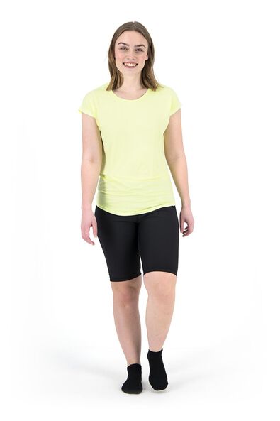 Damen-Sportshirt – Loose Fit gelb gelb - 1000019317 - HEMA