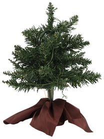Mini-Weihnachtsbaum mit 15 LED, Ø 20 x 35 cm - 25550013 - HEMA