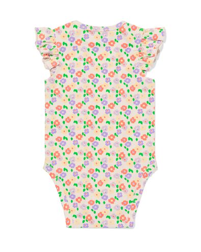 body &eacute;volutif b&eacute;b&eacute; volants fleurs blanc cass&eacute; blanc cass&eacute; - 33303160OFFWHITE - HEMA