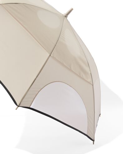 windbestendige paraplu &Oslash;114x89 beige - 16830016 - HEMA