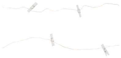 guirlande lumineuse 3.25 m - 19 clips - 60300538 - HEMA