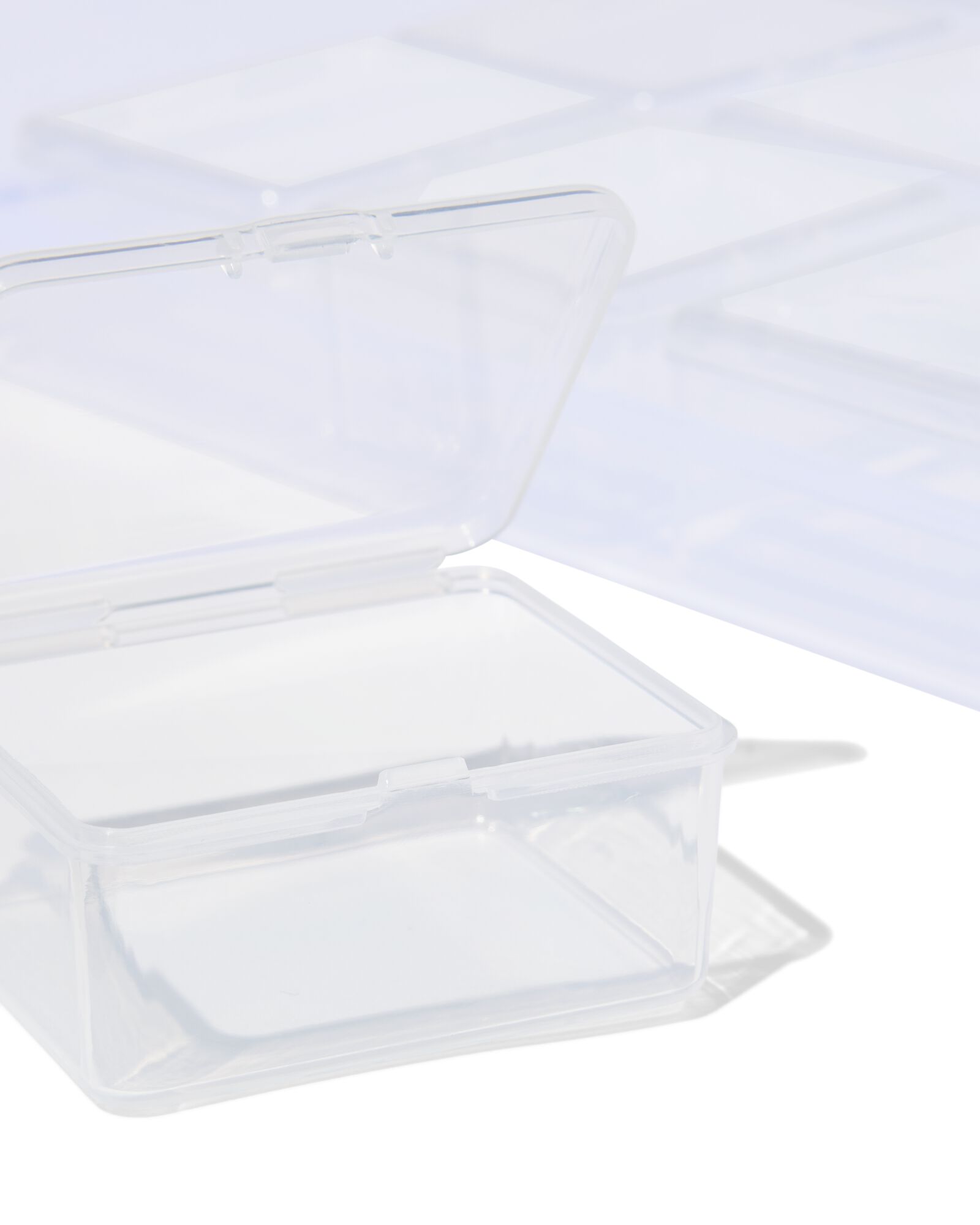 bo&icirc;te de rangement 16 compartiments 21,1x17,5x2,2 cm transparente - 60702816 - HEMA