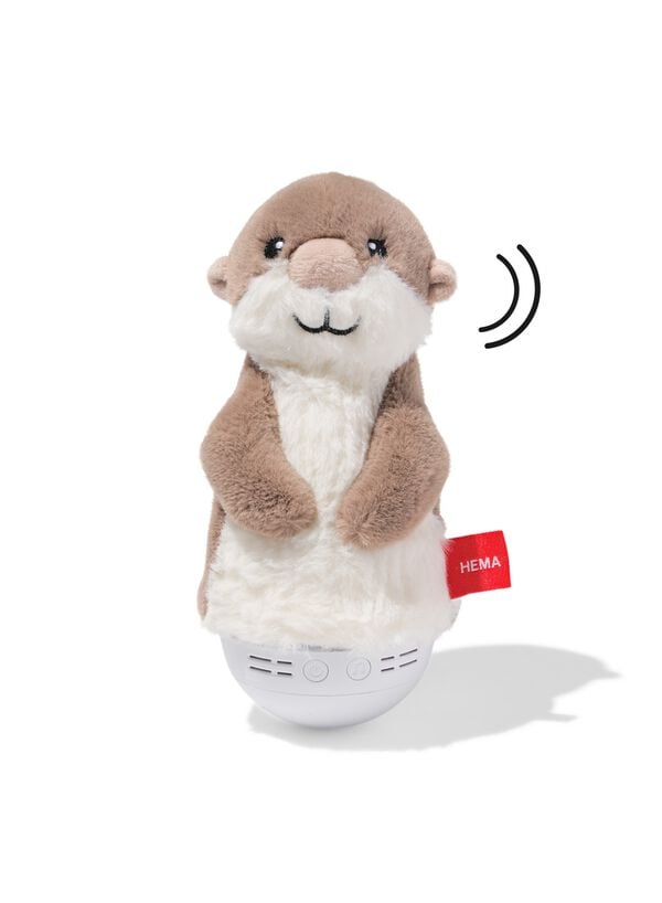 culbuto peluche loutre - 15100260 - HEMA