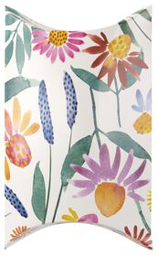 2er-Pack Geschenkschachteln, Pappe, 15 x 13 cm, Blumen - 14700590 - HEMA