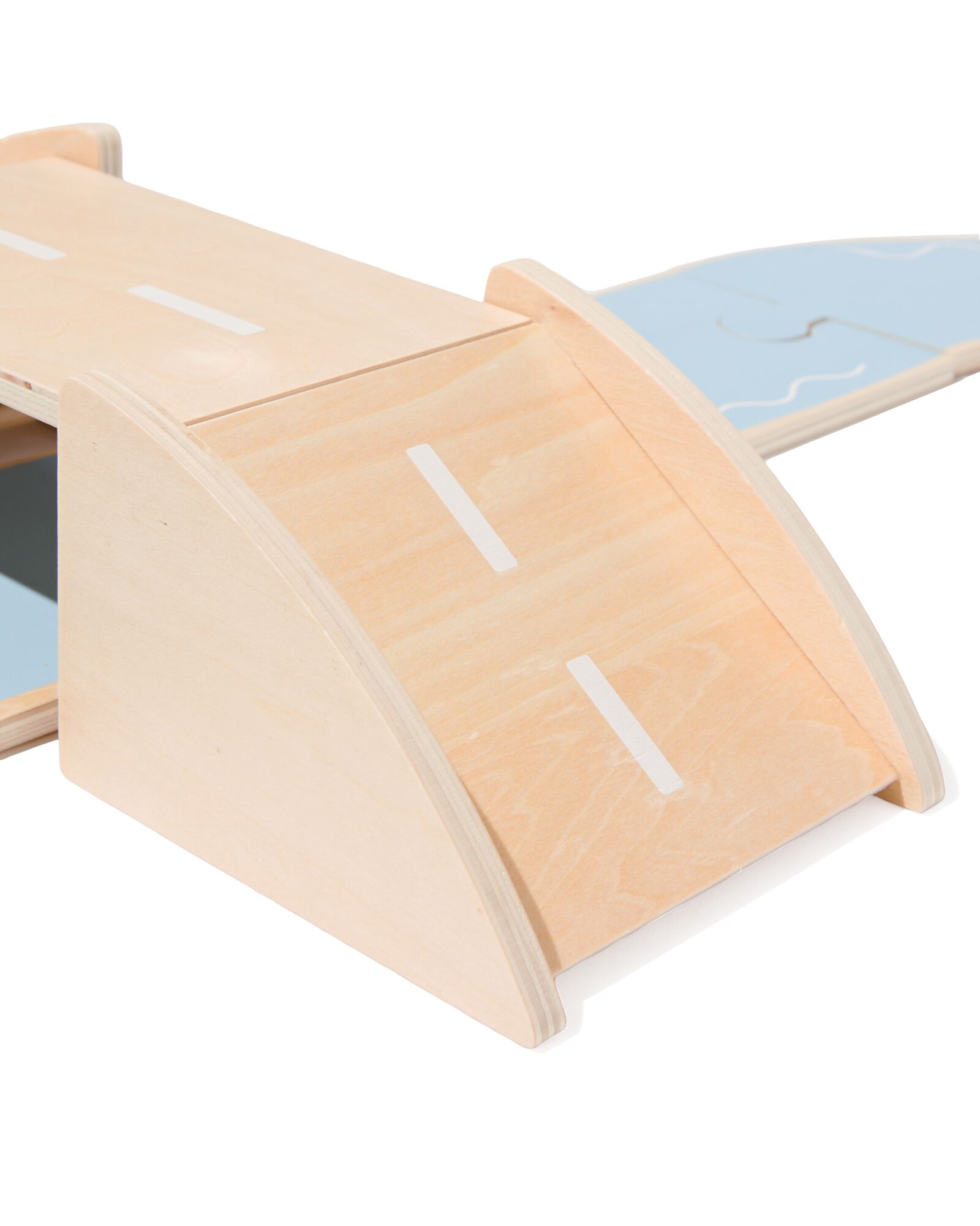 circuit pour voitures et bateaux en bois - kit de d&eacute;marrage - 31 pi&egrave;ces - 15140109 - HEMA