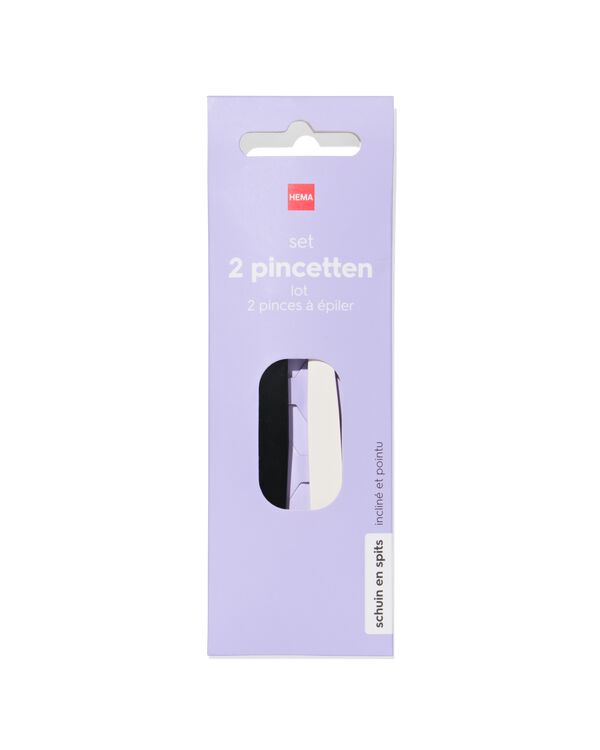 pincetten - 2 stuks - 11912403 - HEMA