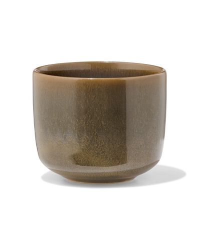 mug 240 ml Monaco &eacute;mail r&eacute;actif brun fonc&eacute; - 9650214 - HEMA