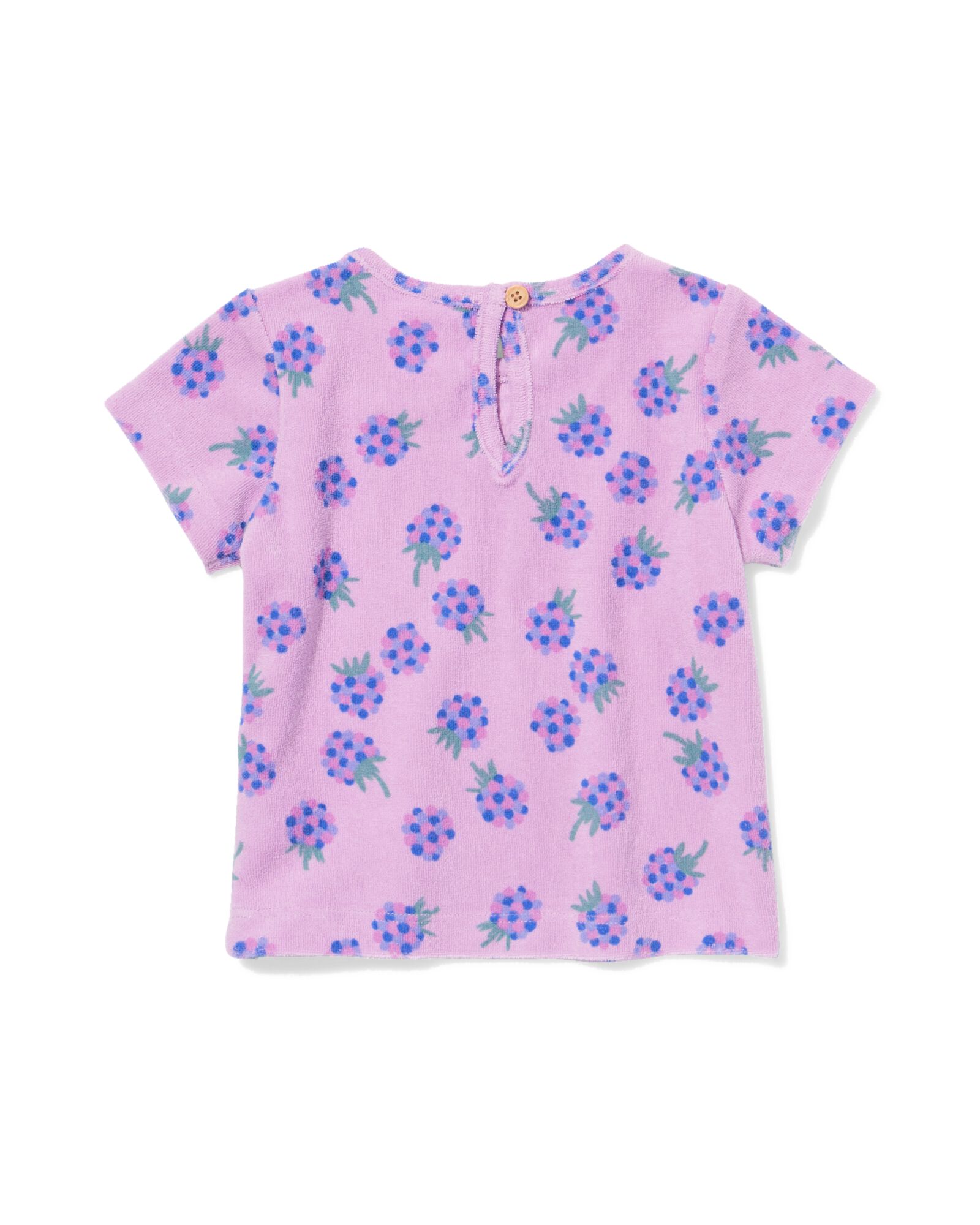 T-shirt b&eacute;b&eacute; en &eacute;ponge baies violet - 33089760PURPLE - HEMA