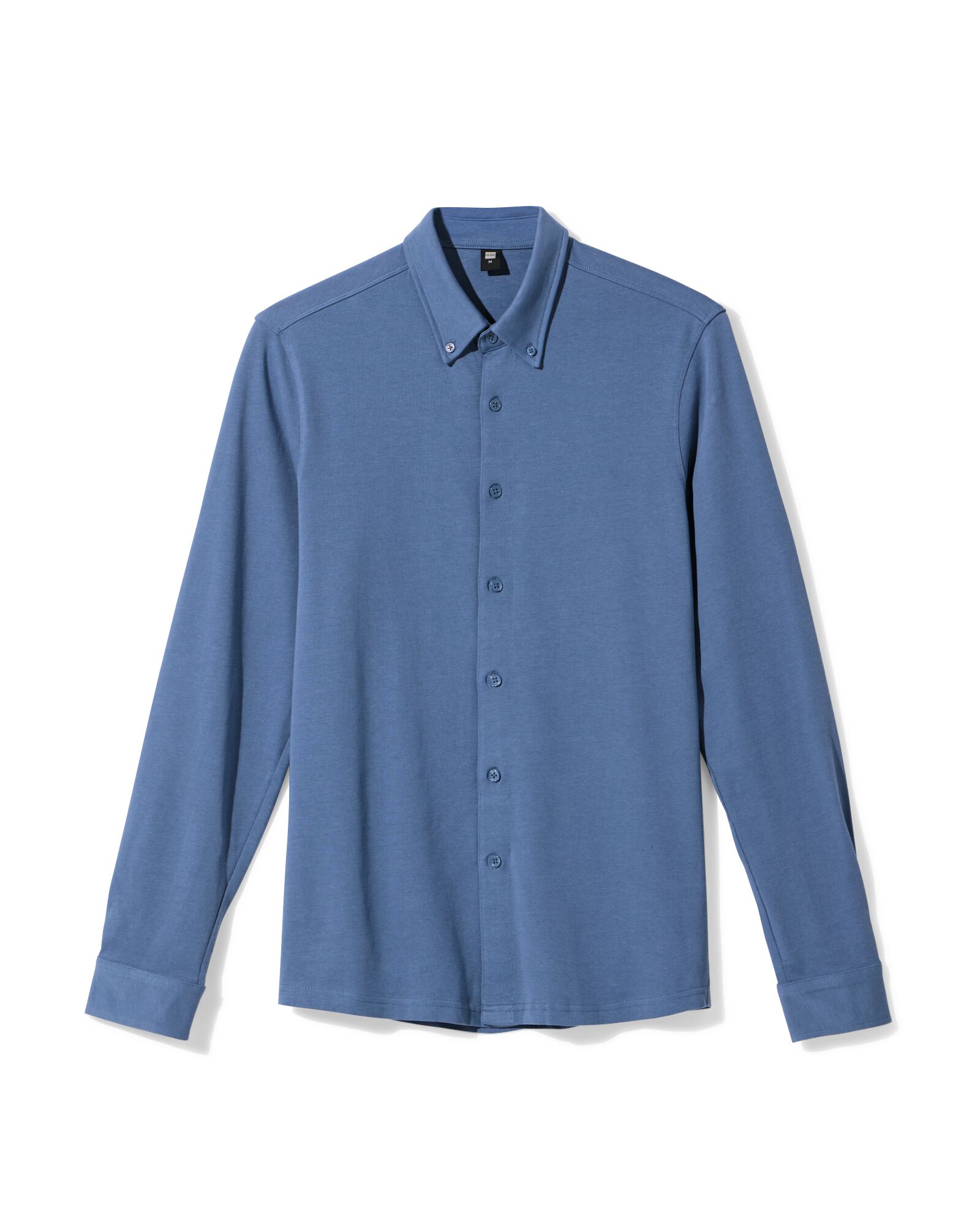 chemise homme Billy jersey bleu moyen bleu moyen - 2101740MIDBLUE - HEMA