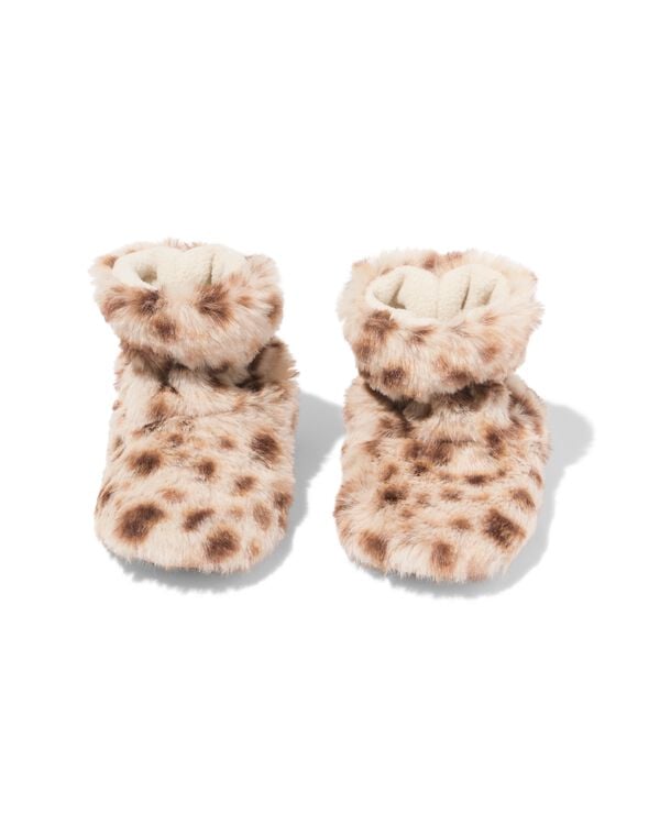 chaussons b&eacute;b&eacute; l&eacute;opard multi multi - 33200415MULTI - HEMA