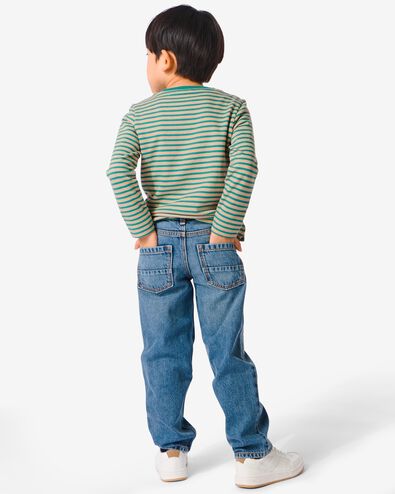 jean enfant - modèle straight fit bleu 104 - 30776354 - HEMA