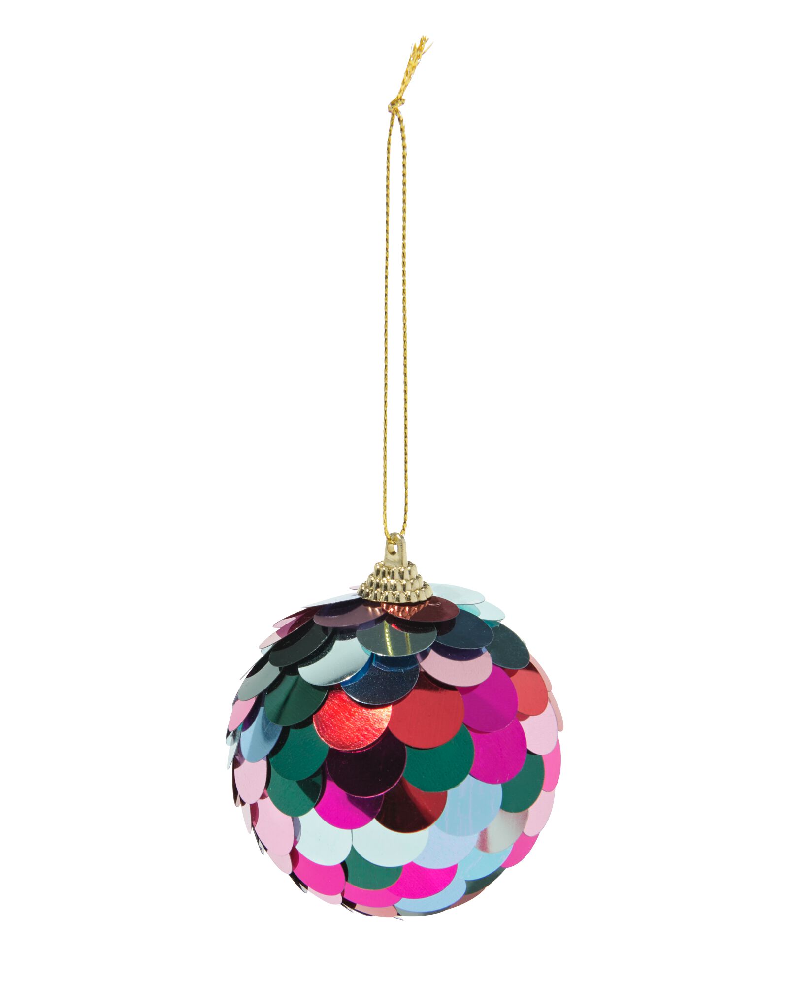 Pailletten-Weihnachtskugel ⌀6,9 cm, mehrfarbig - 25110063 - HEMA