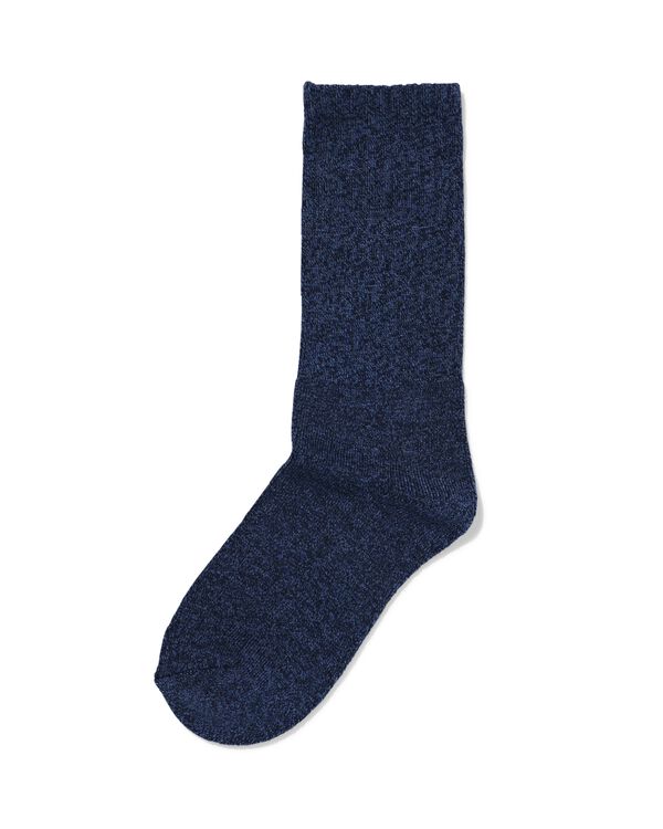 chaussettes thermiques homme  bleu fonc&eacute; bleu fonc&eacute; - 4180190DARKBLUE - HEMA
