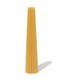 Kerze, gerippt, 34 cm, senfgelb - 13506017 - HEMA