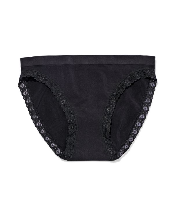 slip femme sans coutures noir - 1000024110 - HEMA