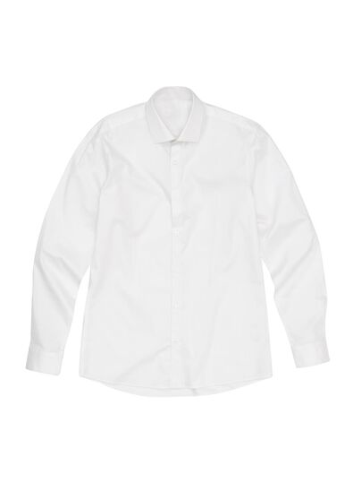chemise homme blanc blanc - 1000000696 - HEMA