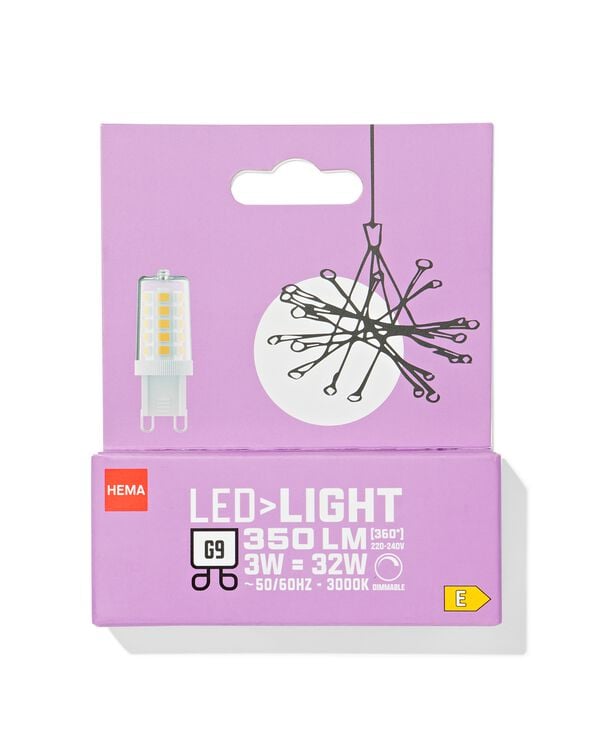 led G9 2.5W 350lm dim - 20000064 - HEMA