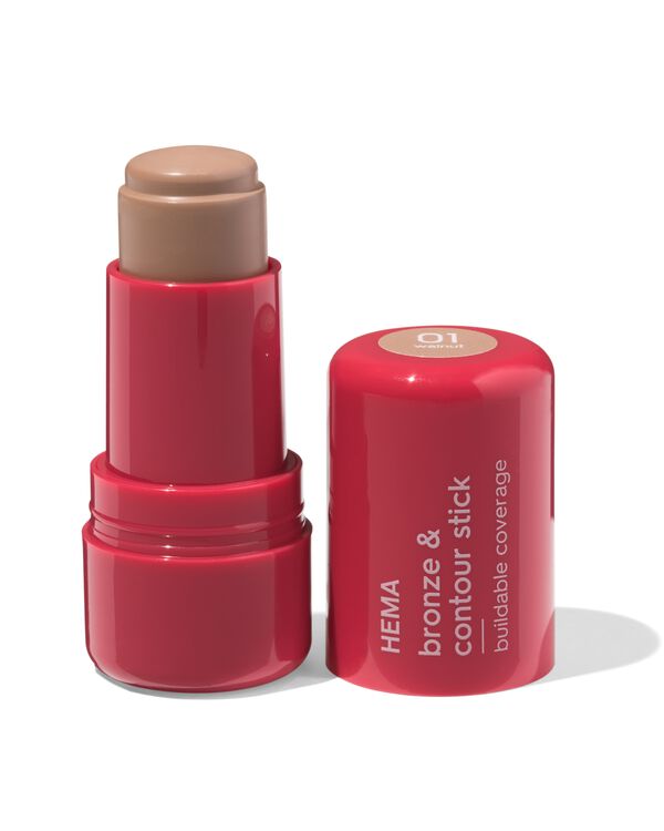 bronze & countour stick 01 walnut - 11290440 - HEMA