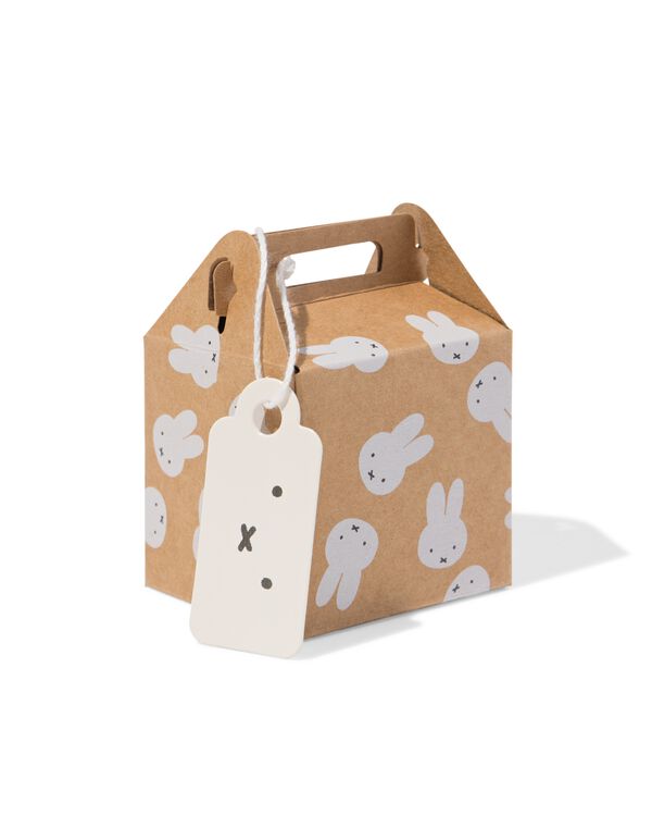 6 bo&icirc;tes cadeau &agrave; assembler en carton 5x5x5 feuilles - 14750023 - HEMA